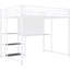 Lit mezzanine double avec bureau et espace de rangement - Maximisez l'utilisation de votre tableau blanc en métal pour une étude efficace-1289389863-1289389880