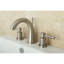 Robinet de salle de bain espacé Kingston-11173586