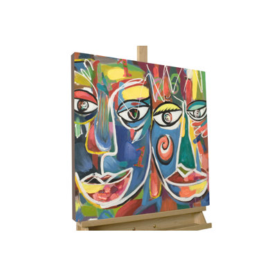 Hand -painted acrylic painting