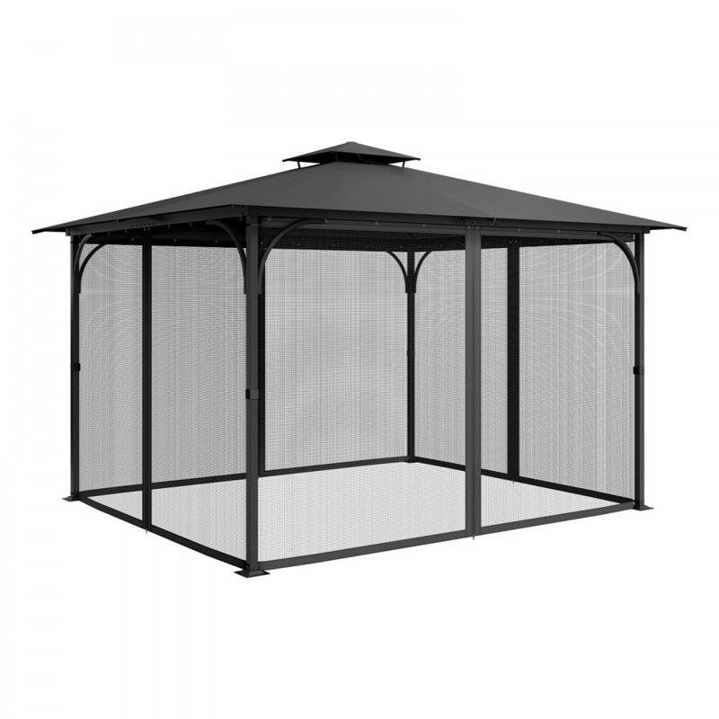 Moustiquaire de remplacement en filet pour patio pour l'extérieur, filet seulement, H 83,04 po x l 107,88 po x P 147,6 po