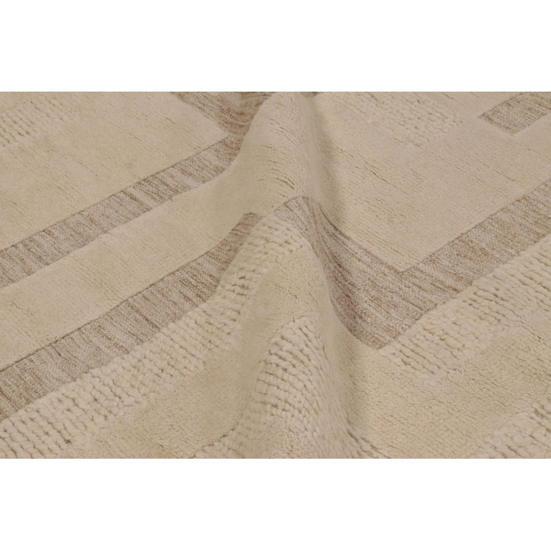 Modern One-of-a-Kind 14'8X20'1 Hand Knotted Area Rug