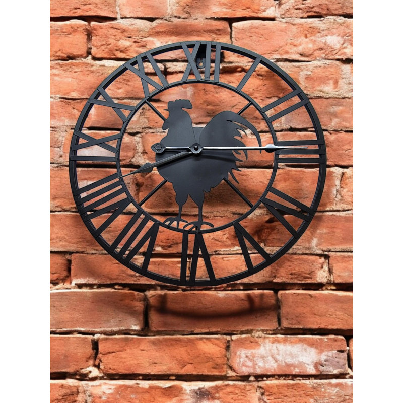 Geko Metal Wall Clock