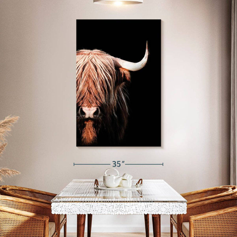 Brampt Dark Highlander I, 30" H x 20" W