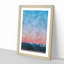 Sunset over the Mountains - Framed Print-56921244-56921248