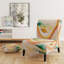 Krustal Upholstered Slipper Chair