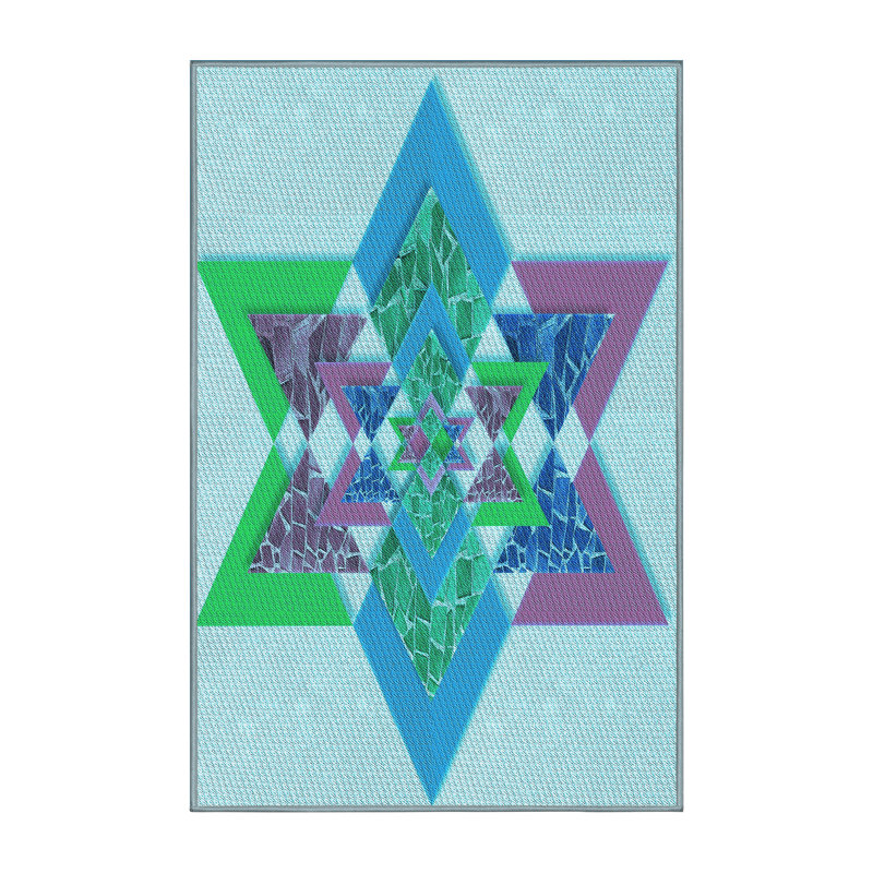 Indoor Rug, Rectangle 5' x 8'