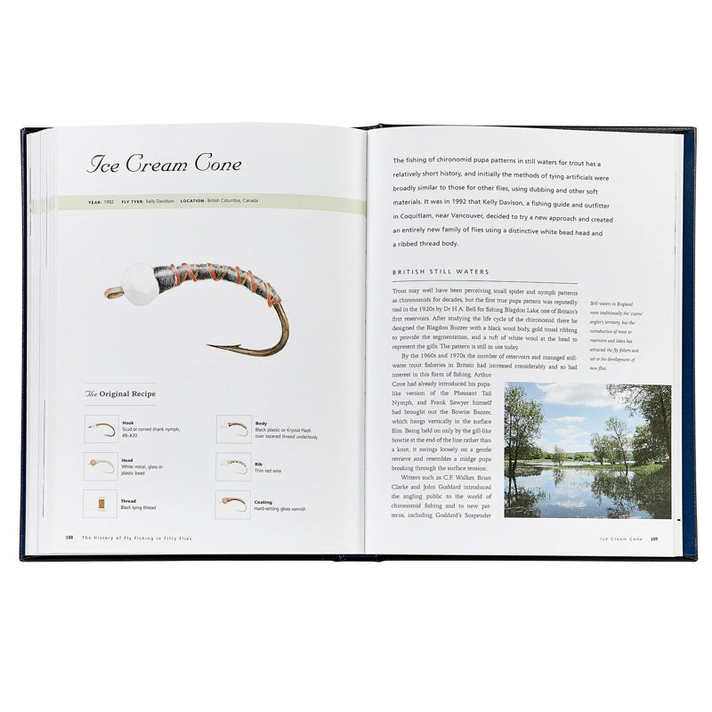 The History of Fly Fishing Leather Bound Special Edition Book