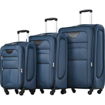 Ensemble de 3 valises extensibles Softside Valise