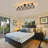 5 - Light 43.3" Farmhouse Metal Dimmable Flush Mount