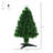 2. Tall Pre-Lit Douglas Fir Tabletop Artificial Christmas Tree With Realistic Branches, Fiber Optic LED Lights And 85 Tips,