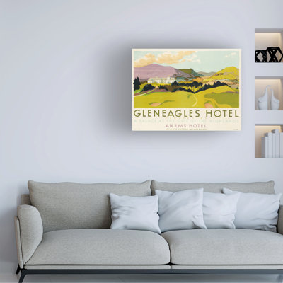 Toile d'artiste de Gleneagles, artiste inconnu, 1924