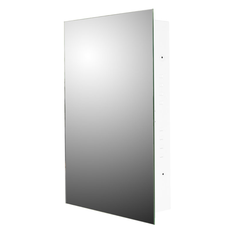Armoire à pharmacie à 1 porte avec tablettes réglables Uriel, 18 po x 36 po