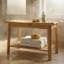 Chaise de douche, banc de douche en bois imperméable, tabouret de douche ergonomique avec tablette de rangement pour salle de bain spa-1095271465