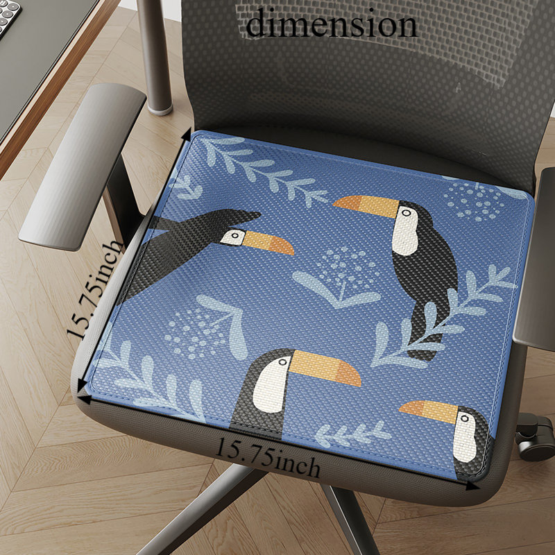 Coussin de chaise Dovecove, L 15,75 po x P 15,75 po