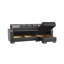 Chaise longue rembourrée convertible avec rangement-1002147898