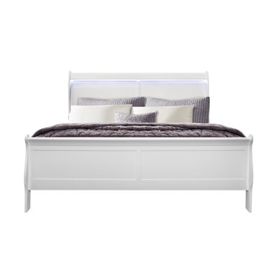 BED WITH LED