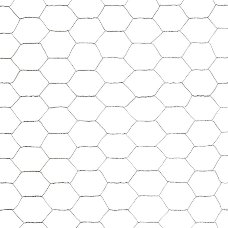 Clôture en métal argenté Cadmar, H 3,9 pi x l 82 pi