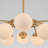 Gold Frame Opal Glass Globe Blossom Pendant Light-2114481923-2114481920