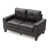 Dark Brown Faux Leather
