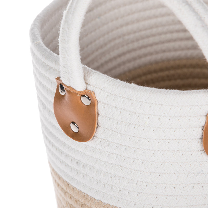 Petit panier en tissu, Beige