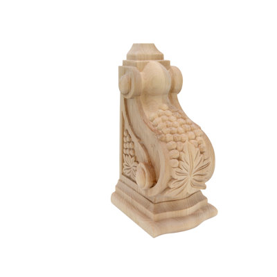 10'' H x 4.5'' W x 5.5'' D Solid Wood Bracket / Corbel