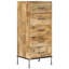Oceanview Solid Wood 45 cm W Chest of 5 Drawers