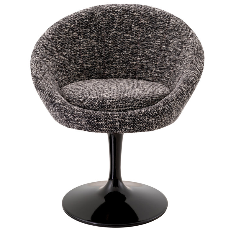 O'Neill Upholstered Dining Chair, Cambon Black