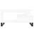 Vidaxl Coffee Table White Engineered Wood, Metal Medium Coffee Table-1897066316