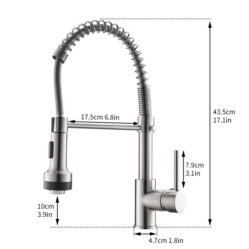 FLG Pull Down Kitchen Faucet