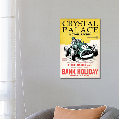 Crystal Palace Racing II by Mark Rogan - Print on Canvas