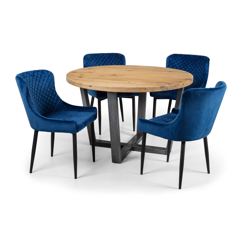 Armor 4 - Person Dining Set, Blue
