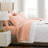 Southshore Fine Linens Vilano Springs Extra Deep Pocket 4-Piece Sheet Set, Ultra Soft Double-Brushed 110 GSM Microfiber Bedding, 21-Inch Deep Pocket, 2 Pillowcases, Twin XL, Blush-86340235-86340234