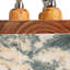 Marble Cheese Server Set With Mango Wood Stand, Black, Set Of 4