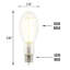 45 watts, ampoule à intensité variable, culot E39 / bosses