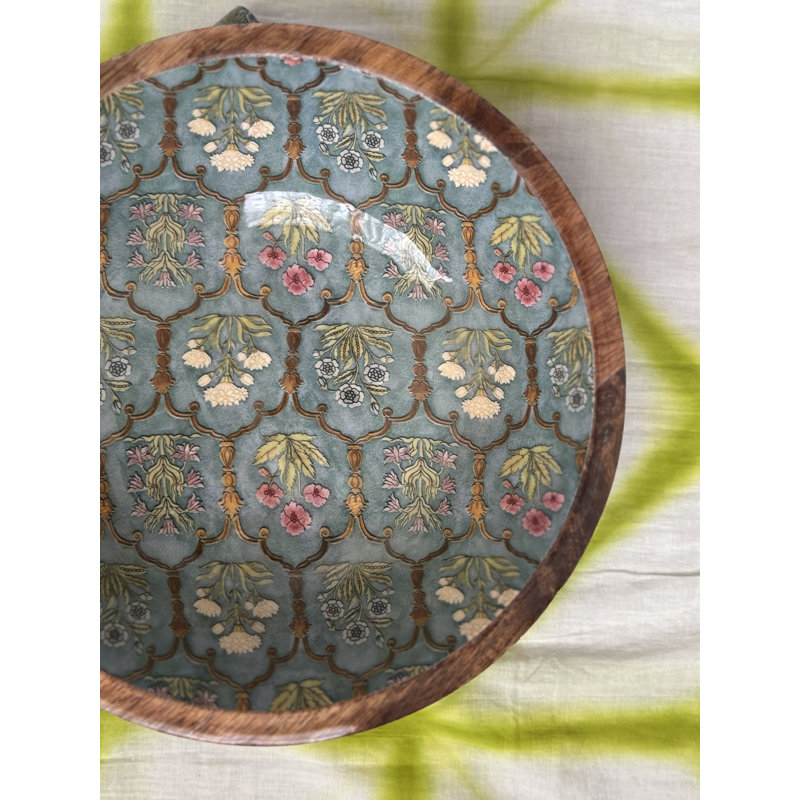 Handmade Wood Decorative Bowl 1