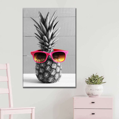 Impression sur toile Hip Pineapple