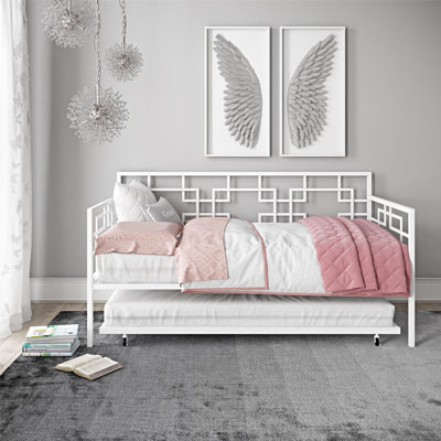 Ekstrom Metal Daybed with Trundle