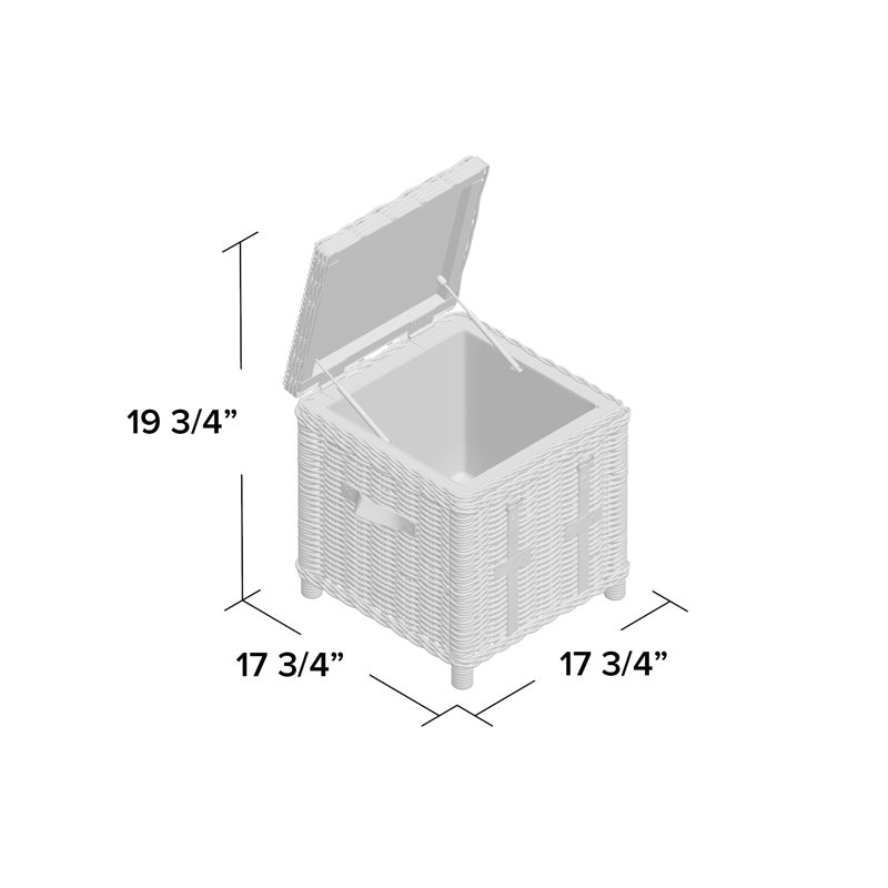 Vin End Table, Natural