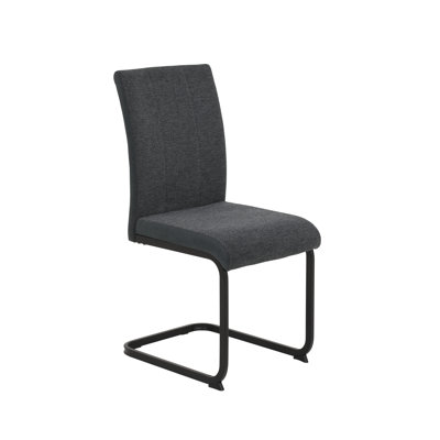 Anadelia 47cm H Fabric Upholstered Cantilever Chair