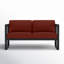 Avion Loveseat - Black-247300374-267548411