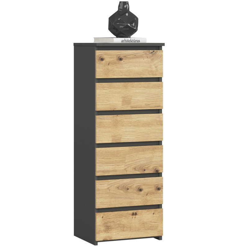 Gelincik Particle Board Rectangle Storage Unit Accent Chest