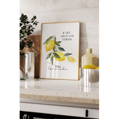 Peinture décorative encadrée