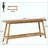 2-Tier Entryway Table,Sofa Table,Space-Saving Console Table-673010014