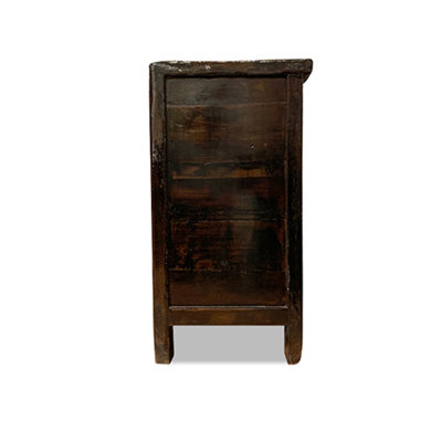 Buffet vert vieilli