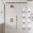 Dual-Function Shower Faucet Set, Pressure-Balanced Shower System with Handheld Spray-106893498