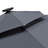 Belmiro 12 Ft Double Top Deluxe Round Solar Powered LED Patio Umbrella with Steel Plate Base-396036108
