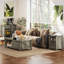 Table basse Farmhouse avec tiroir et tablette de rangement pour le salon-1267291481-1267291482