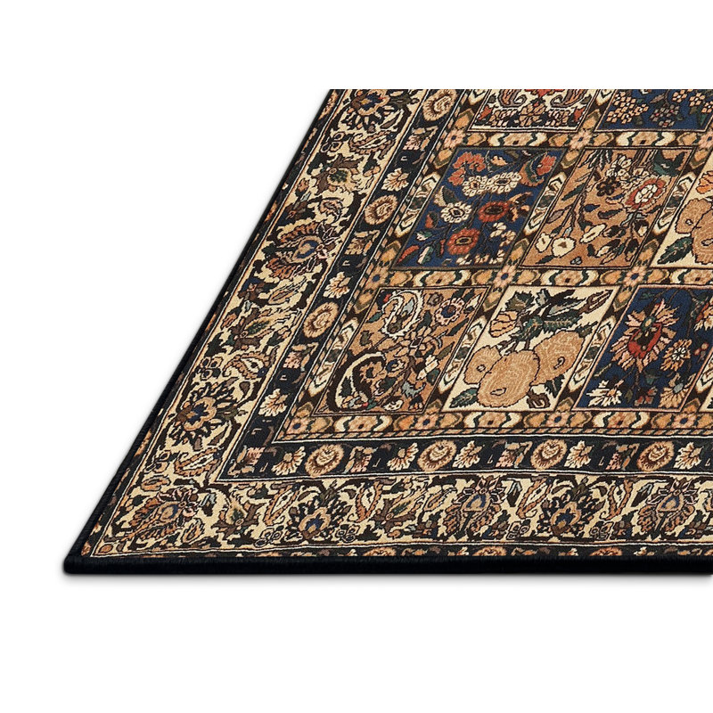 Tapis kaki foncé traditionnel Gershwin, Rectangle 2 pi x 4 pi