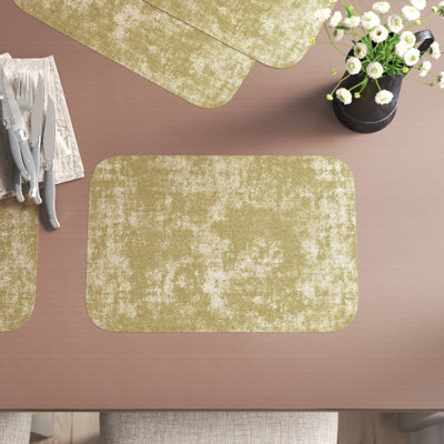 Pursel Solid Colour Rectangle Placemat