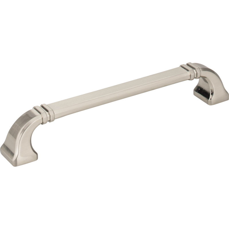 Ella Bar Pull, Satin Nickel, 6 5/16